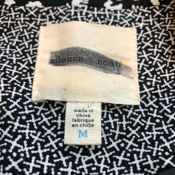 Silence + noise mixed pattern blazer black/white M - Picture 3 of 8